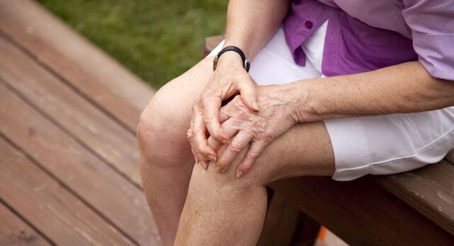 πόνος στο γόνατο στην αρθρίτιδα και την αρθροπάθεια
